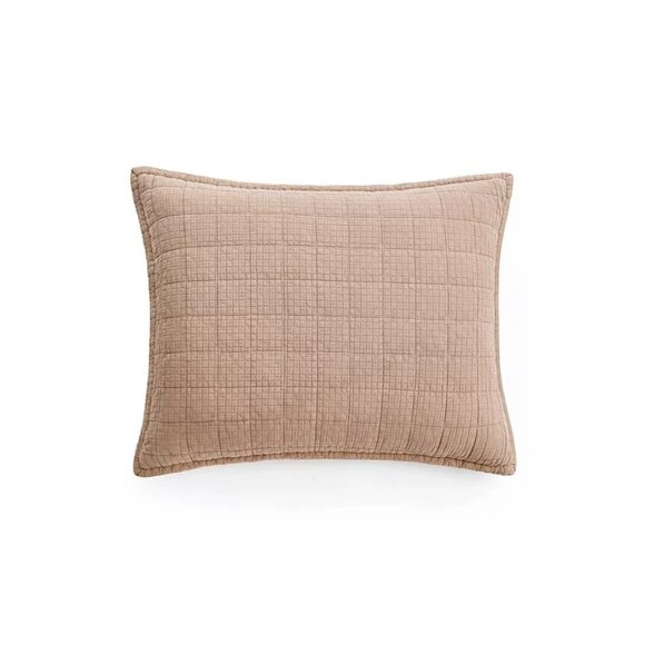 UGG Brown Sandalwood Campo Cotton Quilt Set King MSRP $180 - Picture 2 of 6